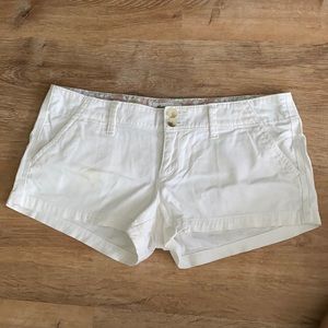 American Eagle Outfitters White Summer Shorts